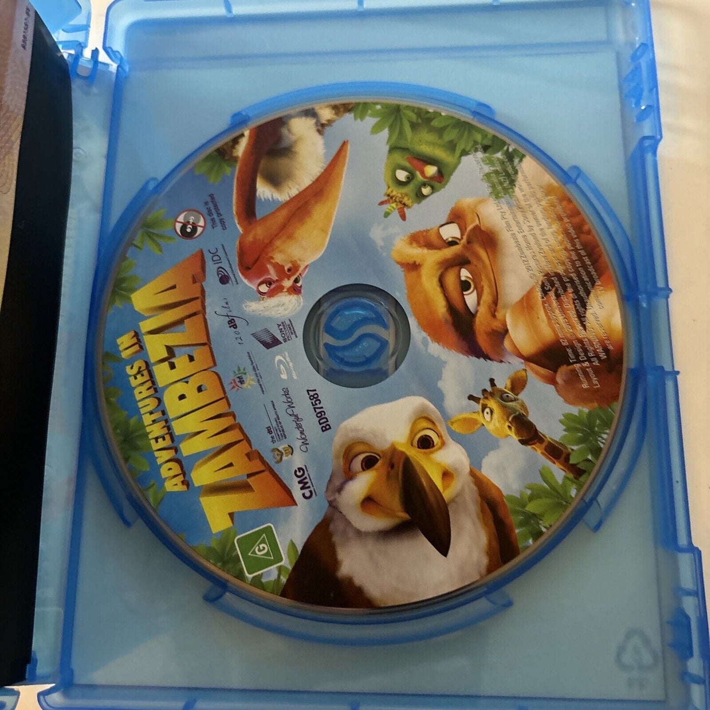 Adventures In Zambezia (Blu-ray, 2012) Animated Film Region B & A