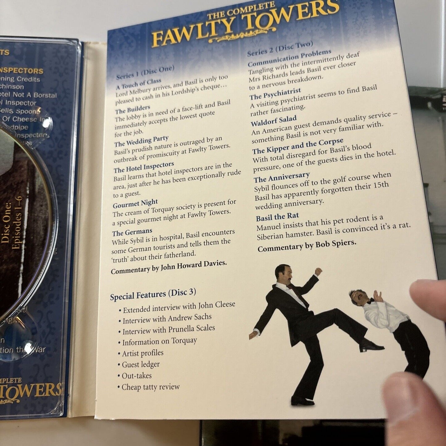 The Complete Fawlty Towers (DVD, 1975, 3-Disc) John Cleese Region 4