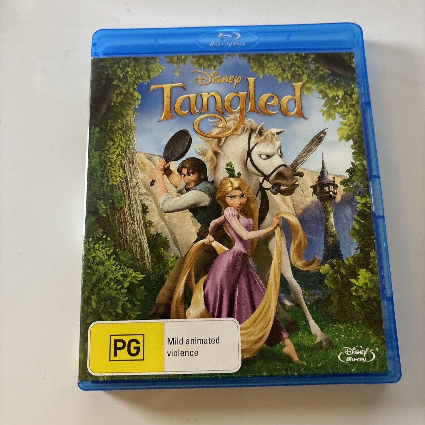 Tangled (Blu-ray, 2010) Disney All Regions