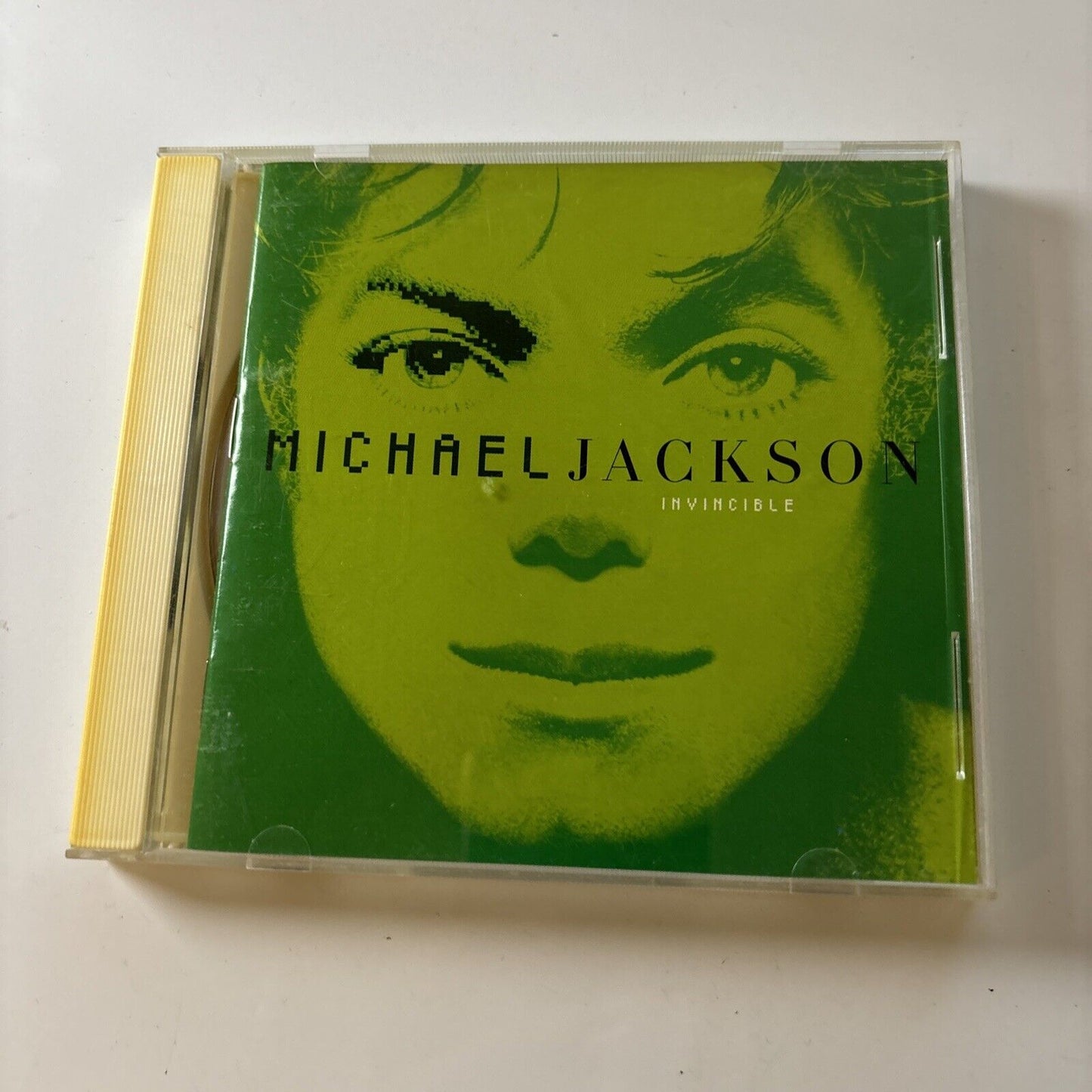 Michael Jackson - Invincible (CD, 2001) 495174.2 Green Artwork