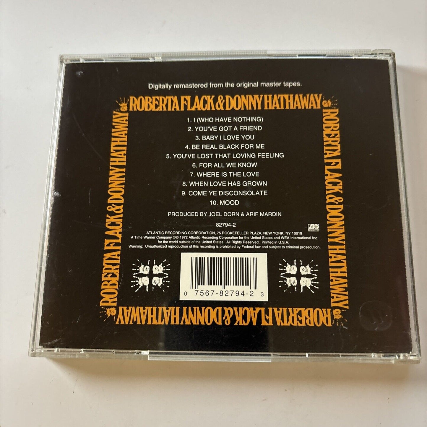 Roberta Flack & Donny Hathaway (CD, 1972)
