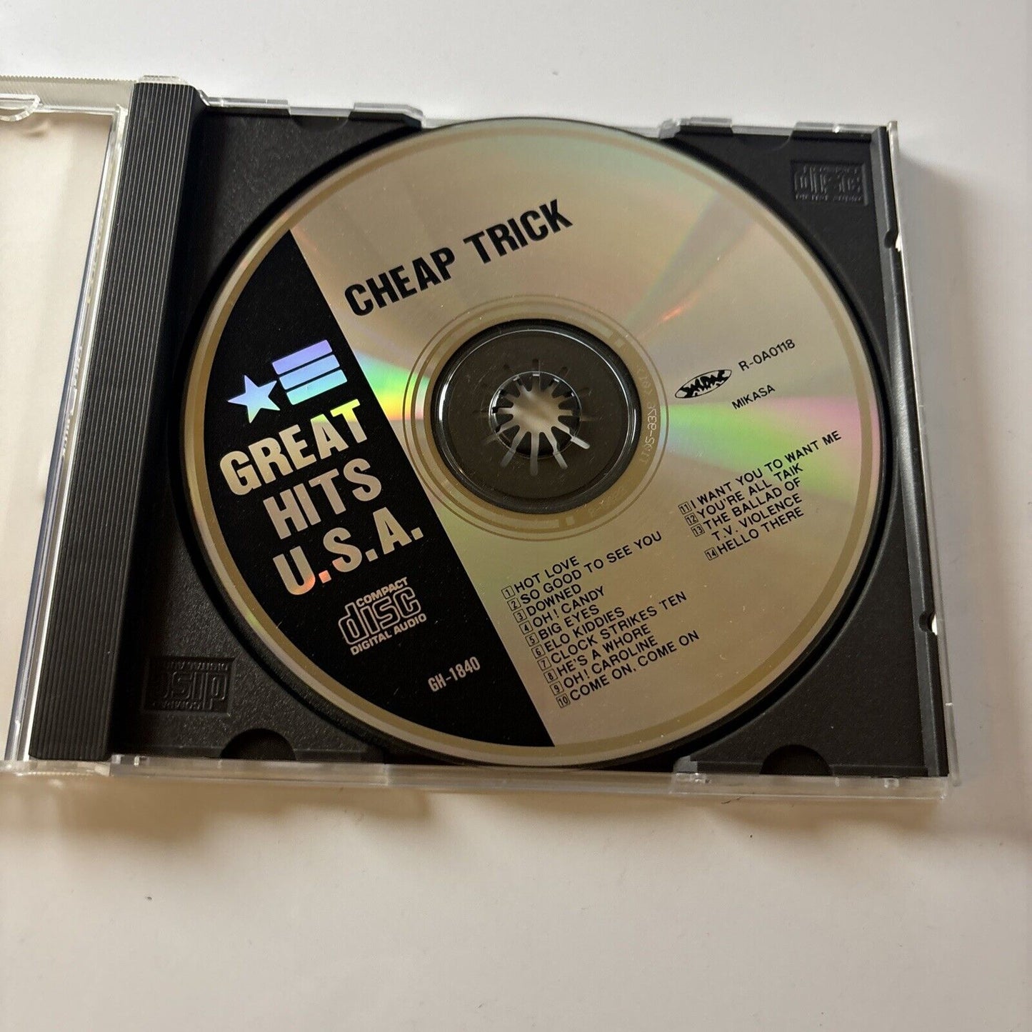 Cheap Trick - Great Hits USA (CD, 2000) Japan R-0a0118