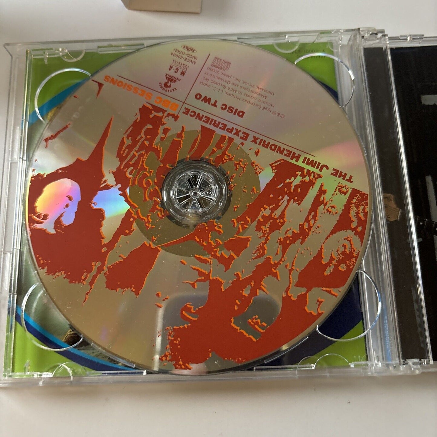 The Jimi Hendrix Experience - BBC Sessions (CD, 1998, 2-Disc) Obi Mvce-30003-4