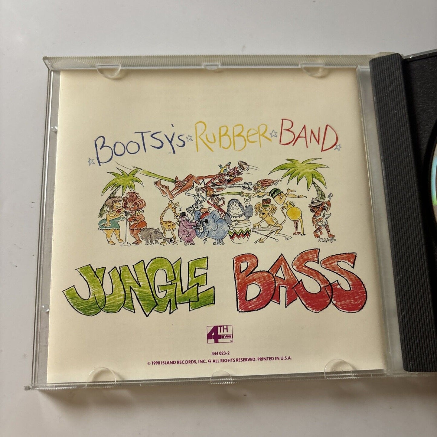 Bootsy's Rubber Band - Jungle Bass (CD, 1990) 444023-2