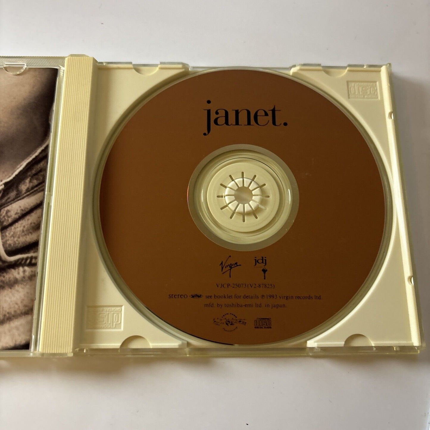 Janet Jackson - Janet (CD, 1993) Japan Vjvp-25073