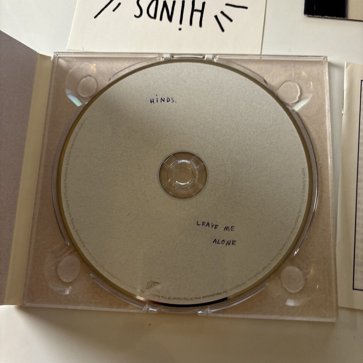 Hinds - Leave Me Alone (CD, 2016) Japan Xscp-5