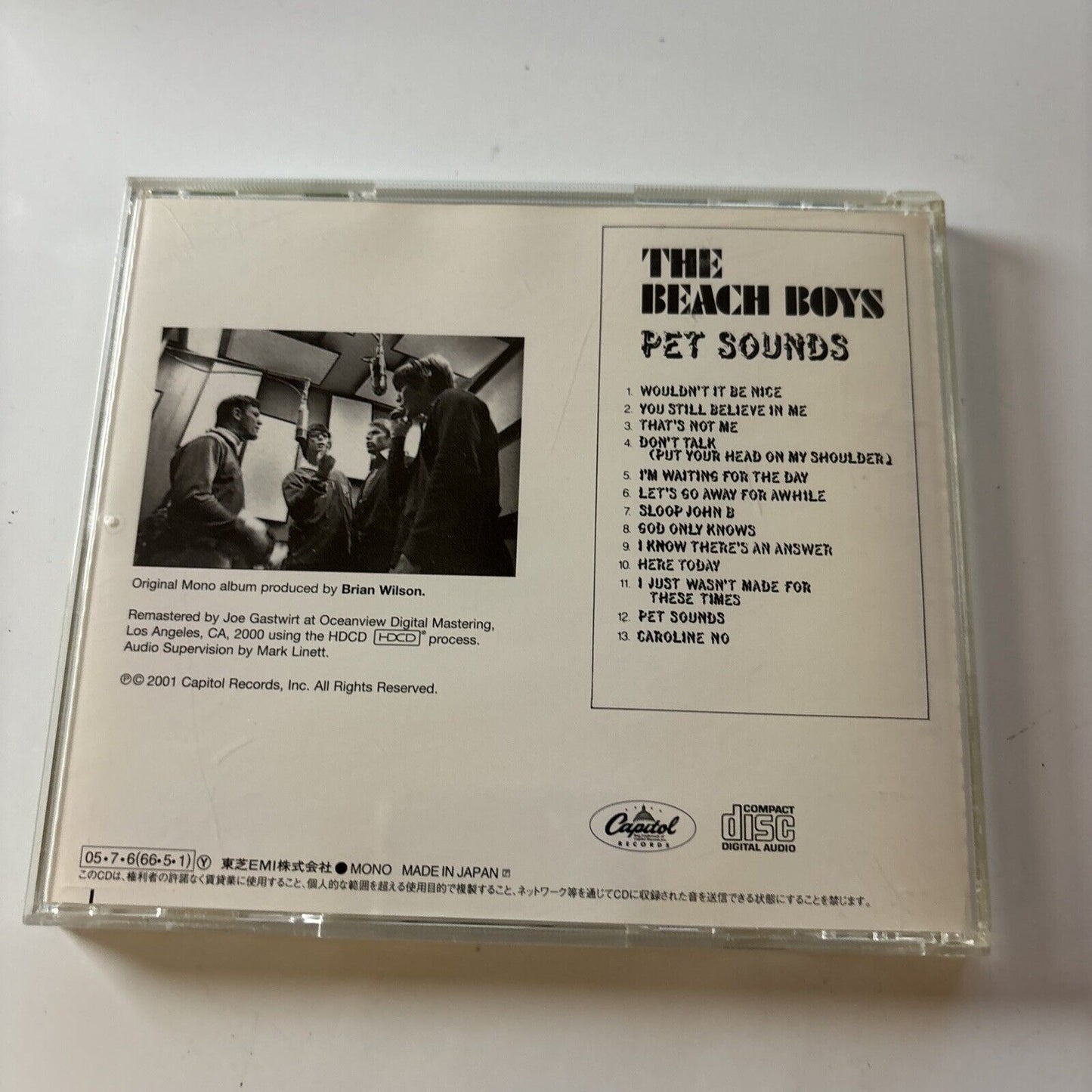 The Beach Boys - Pet Sounds (CD, HDCD, 2001) Japan Tocp-53502