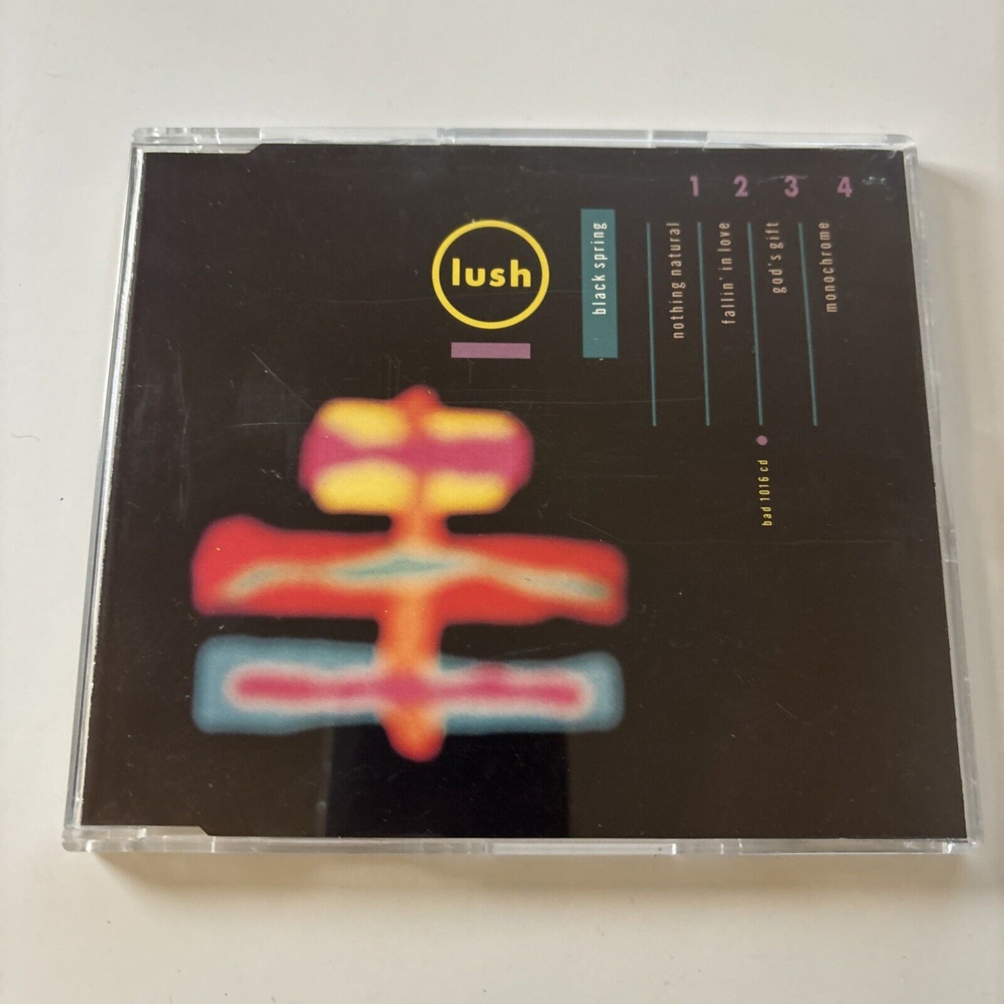 Lush - Black Spring (CD, 1991) Bad-1016cd