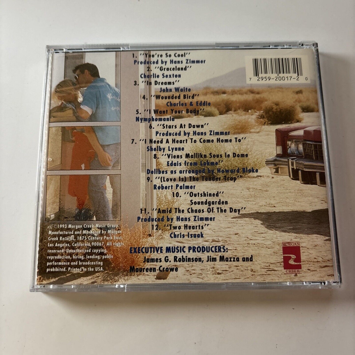 True Romance - Original Motion Picture Soundtrack (CD, 1993)
