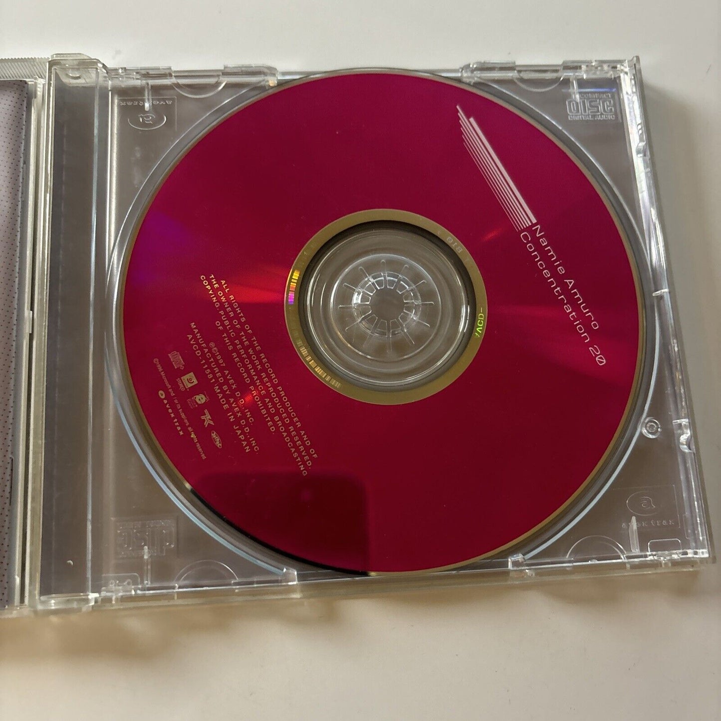 Namie Amuro - Concentration 20 (CD, 1997)  Avcd-11581