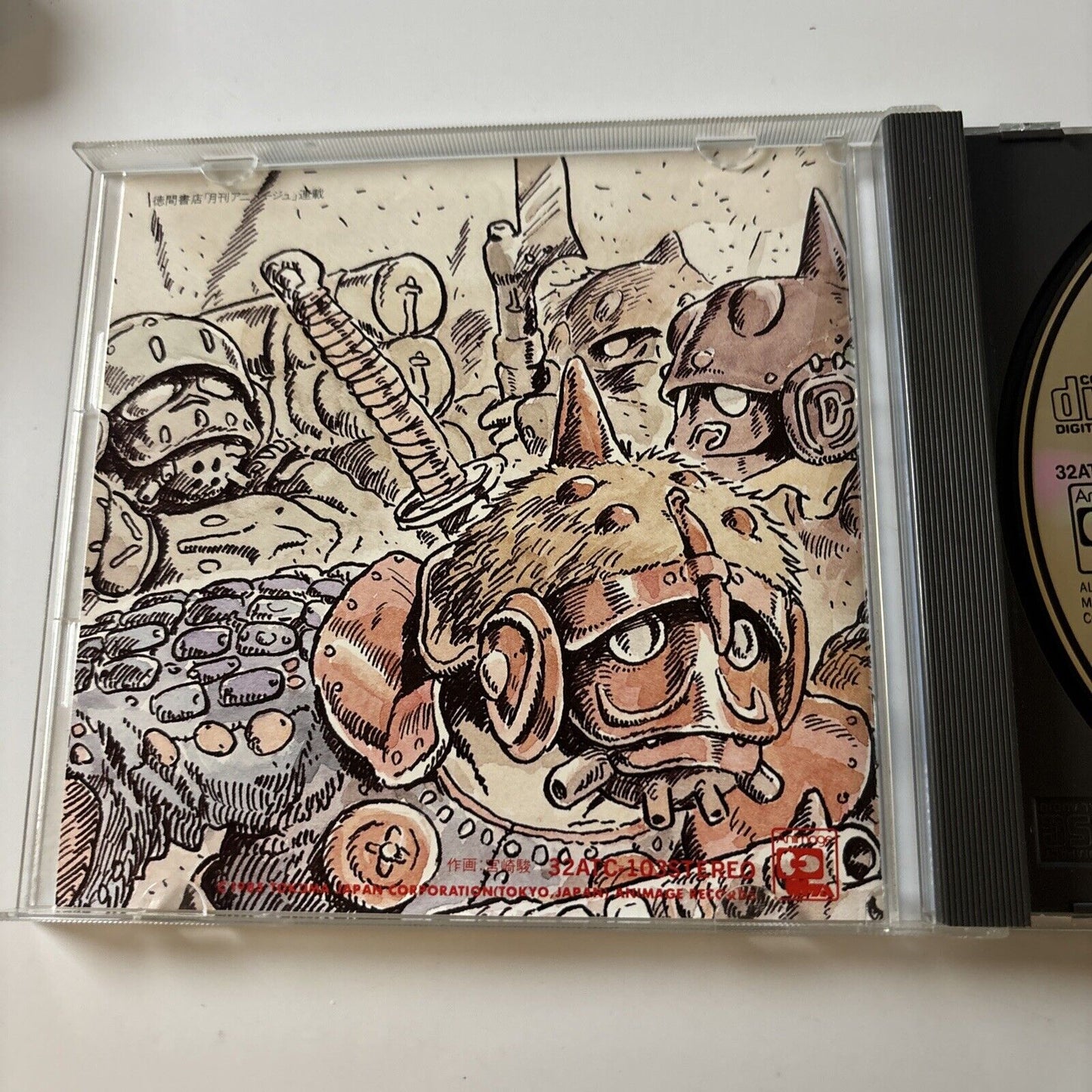 Nausicaa Valley Of The Wind Soundtrack (CD, 1985) 32atc-103