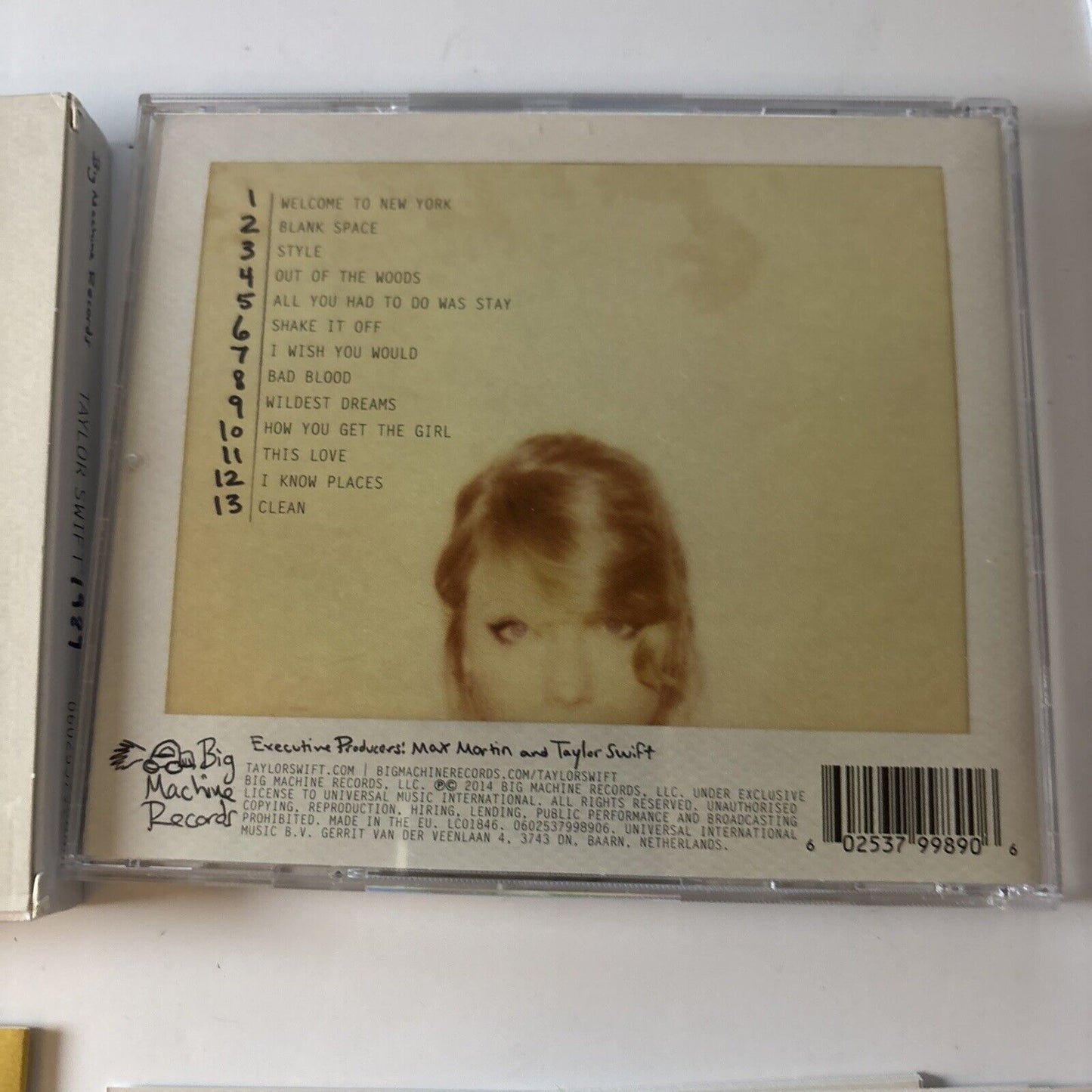 Taylor Swift - 1989 (CD, 2014) Slipcover + Polaroids