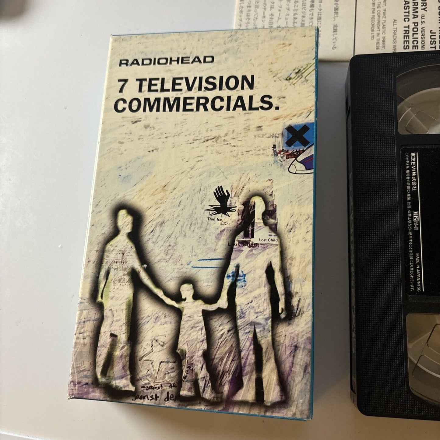 Radiohead - 7 Television Commercials (VHS, 1998) Japan NTSC Tovw-3285