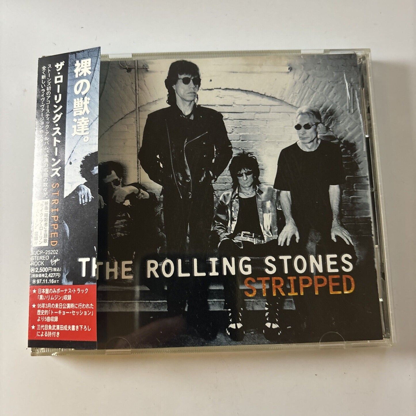 The Rolling Stones - Stripped (CD, 1997) Obi Japan Vjcp-25202