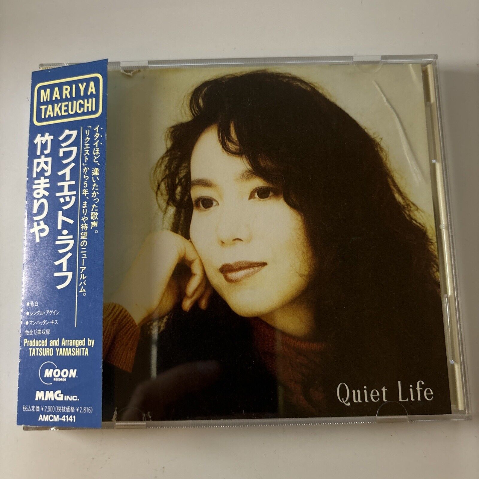 Mariya Takeuchi - Quiet Life (CD, 1992) Obi Japan Amcm-4141