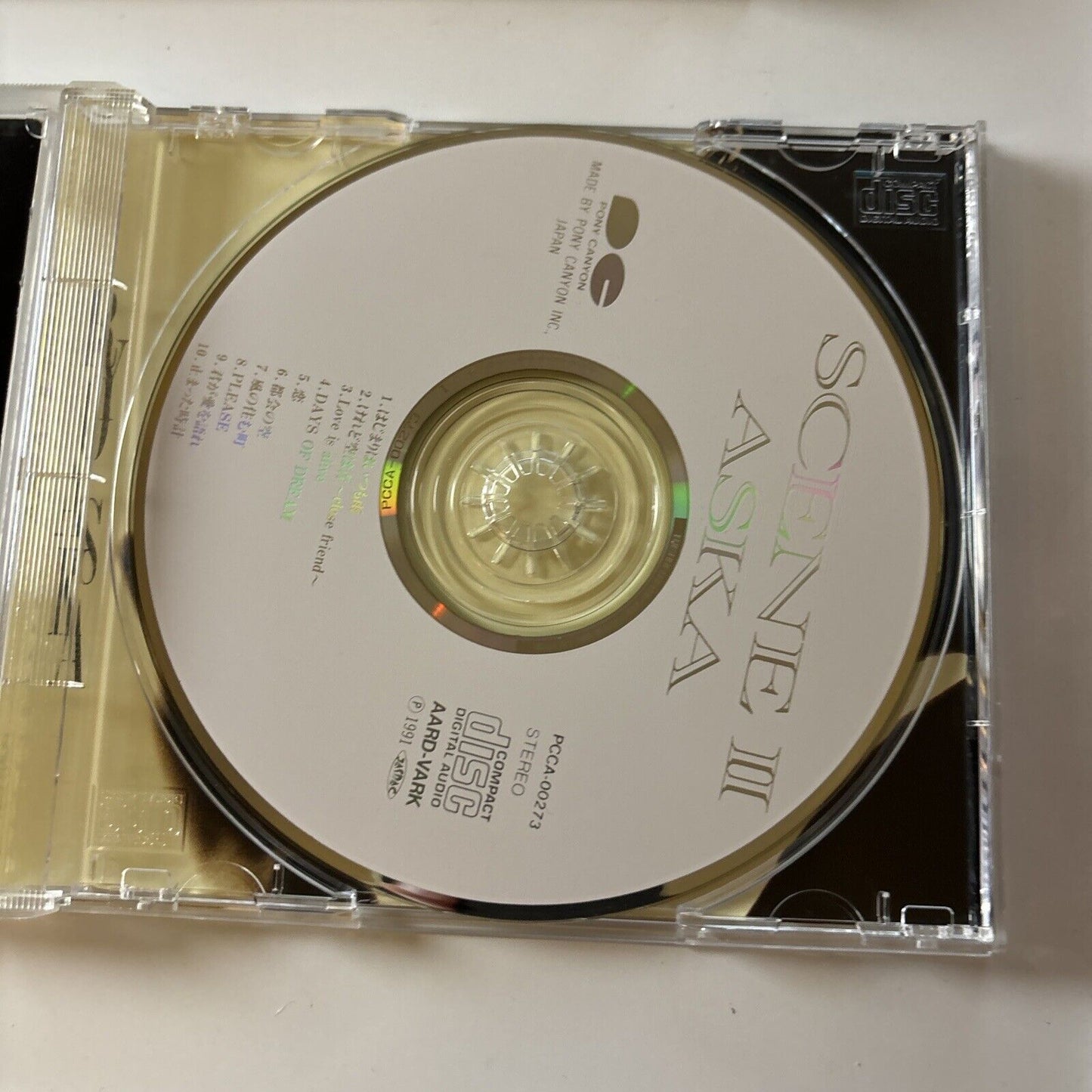 Aska - Scene II (CD, 1991) Obi Pcca-00273