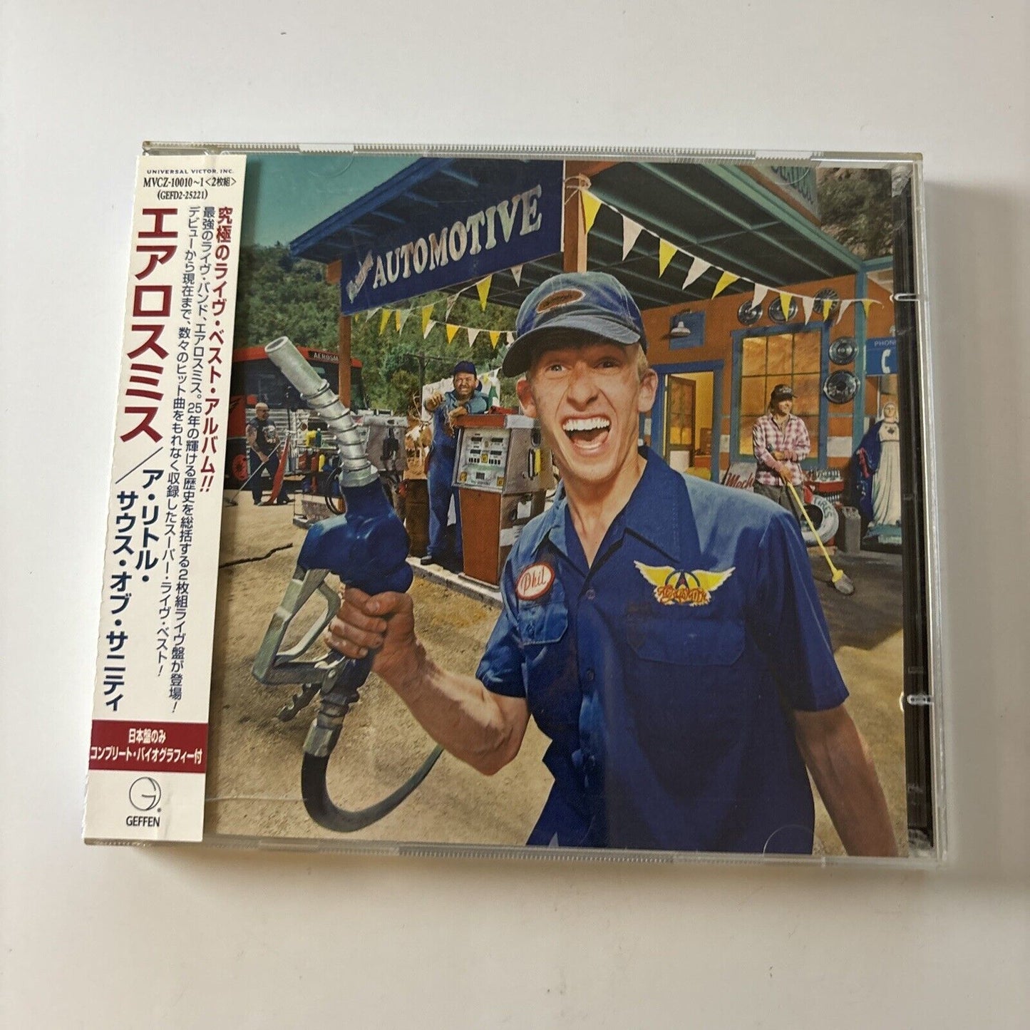 Aerosmith - A Little South Of Saint (CD, 1998, 2-Disc) Obi Japan Mvcz-10010-1