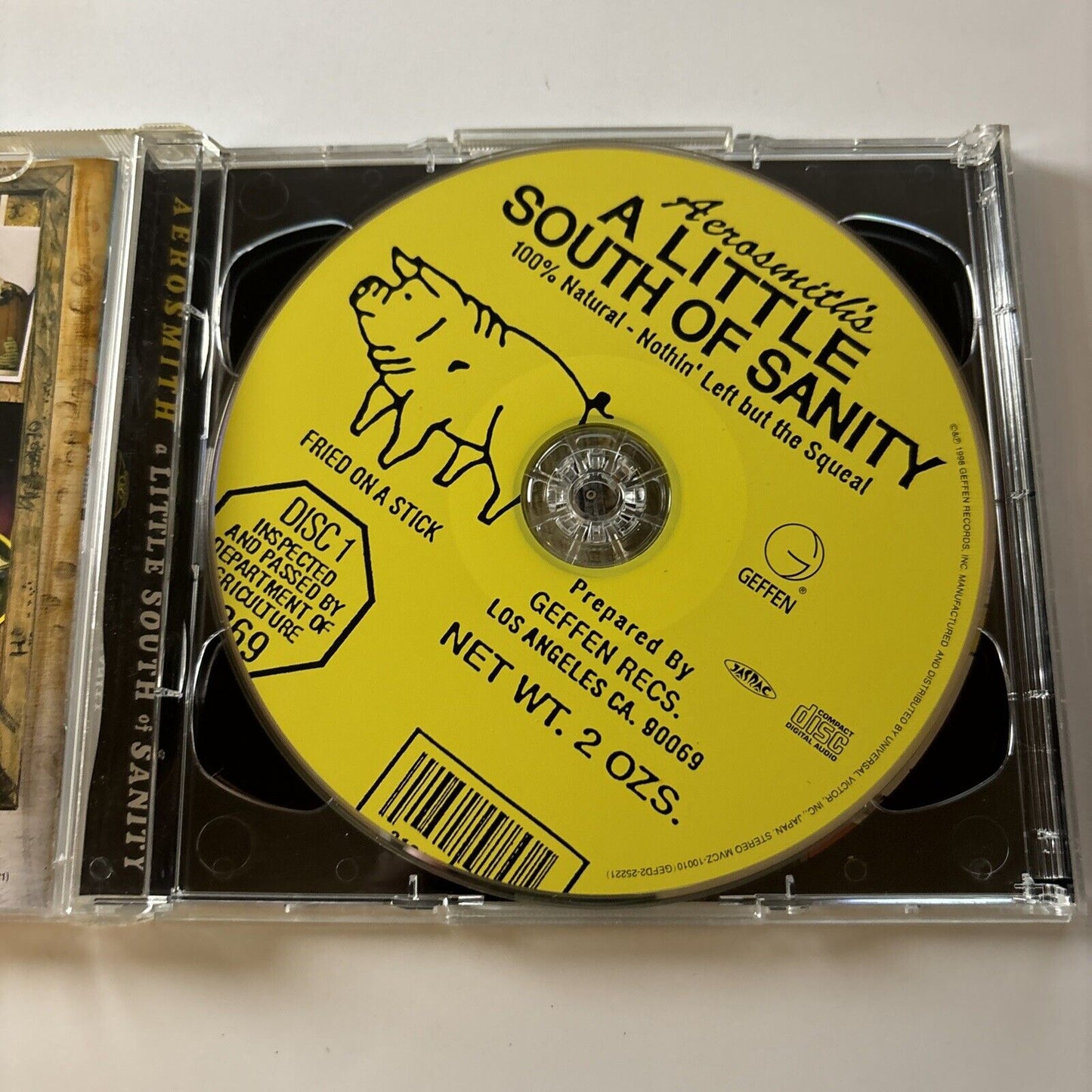 Aerosmith - A Little South Of Saint (CD, 1998, 2-Disc) Obi Japan Mvcz-10010-1