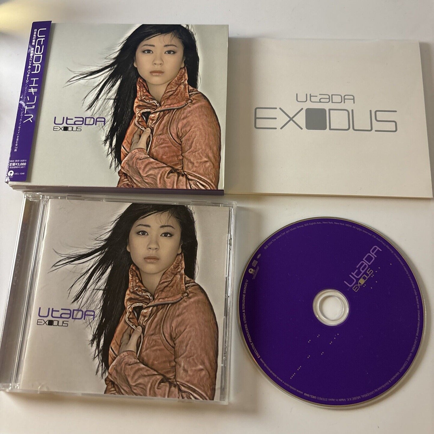 Utada Hikaru - Exodus (CD, 2004) Obi Uicl-1046