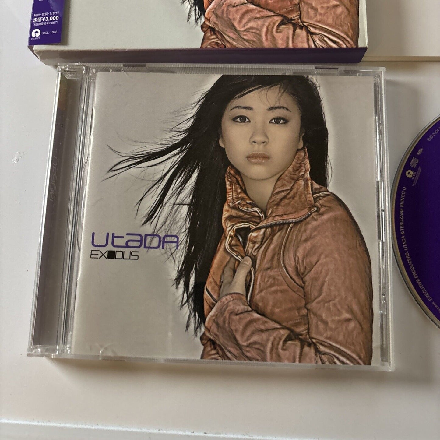 Utada Hikaru - Exodus (CD, 2004) Obi Uicl-1046