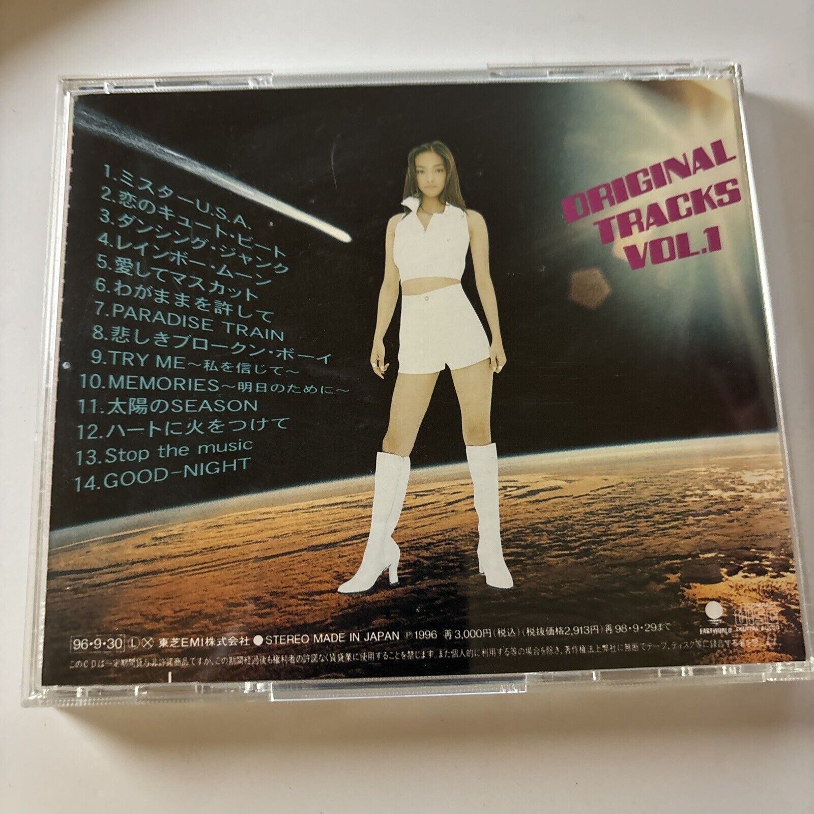 Namie Amuro With Super Monkeys - Original Tracks Vol 1 (CD, 1996