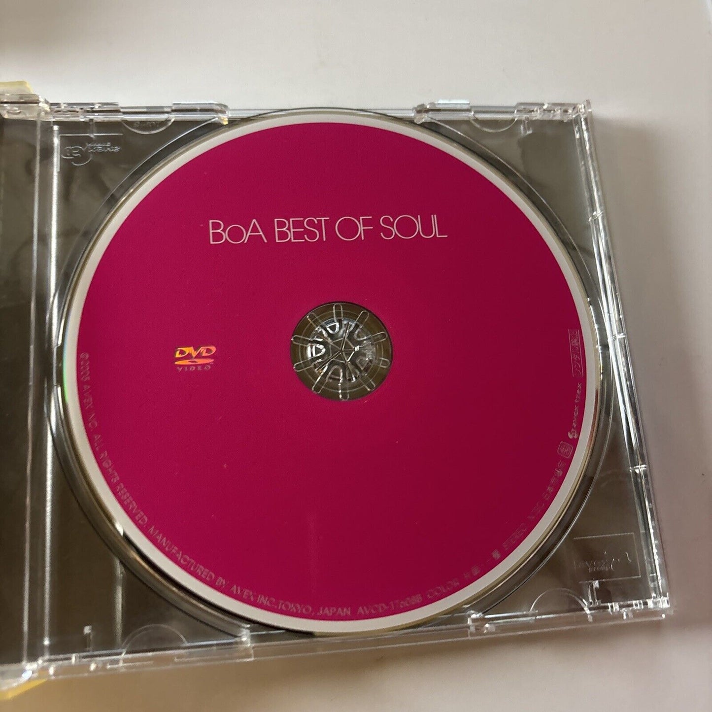 BoA - Best Of Soul (CD + DVD, 2005) Obi Japan Avcd-17608-b