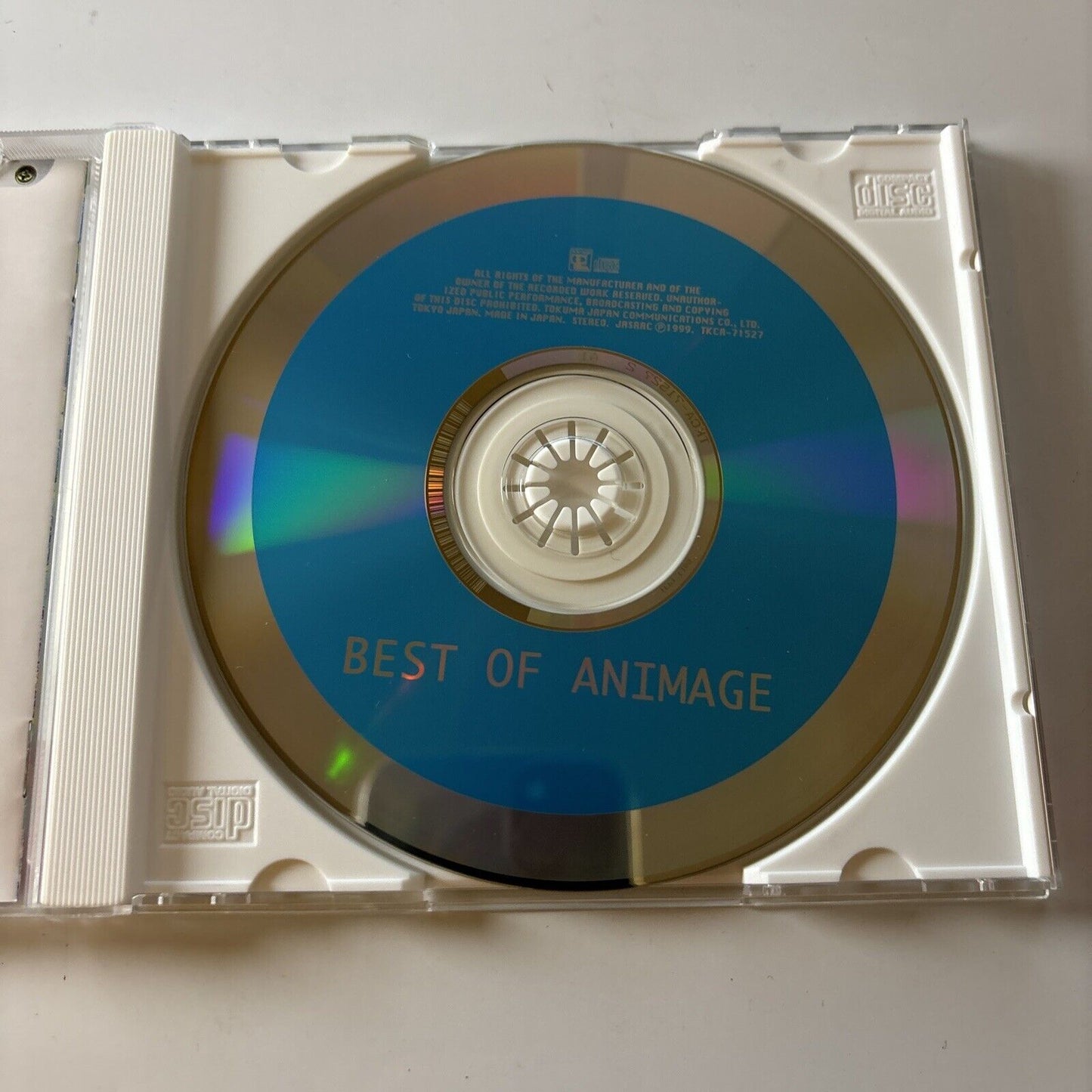 Best Of Animage (CD, 1999) Obi Japan Tkca-71527