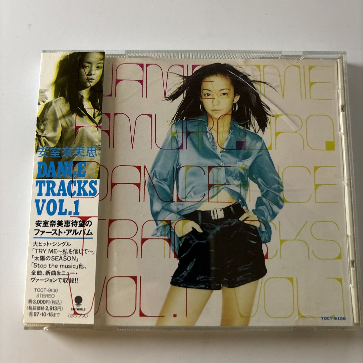 Namie Amuro - Dance Tracks Vol 1 (CD, 1995) Obi   Toct-9100