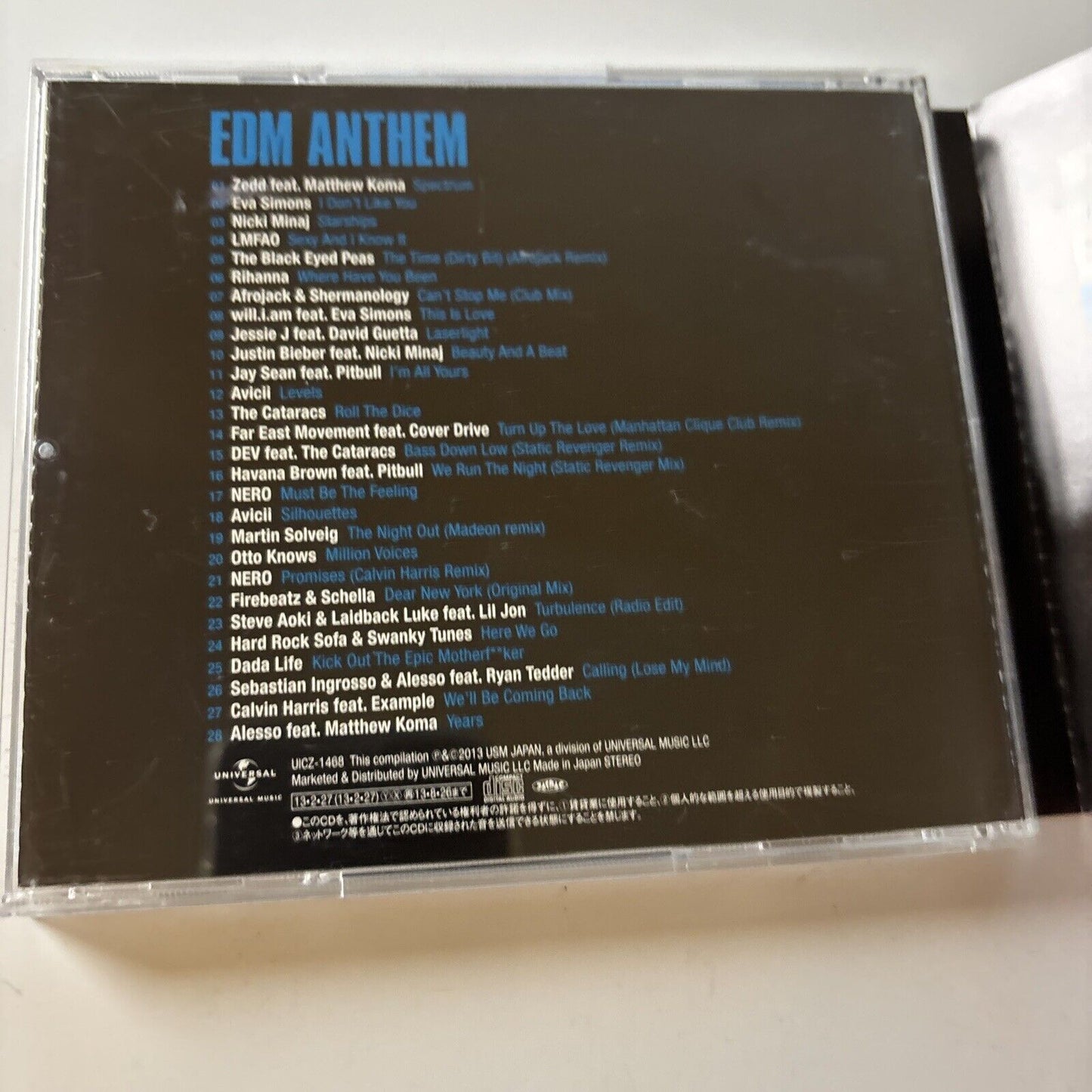 EDM Anthem - Various Artists (CD, 2013) Uicz-1468