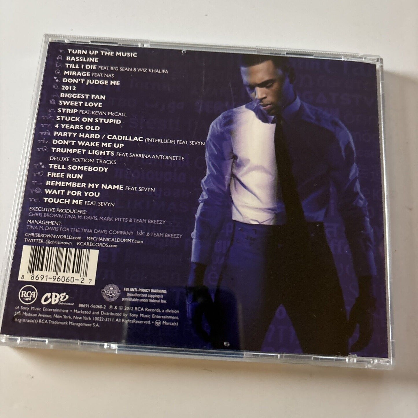 Chris Brown - Fortune [Deluxe Edition] (CD, 2012)