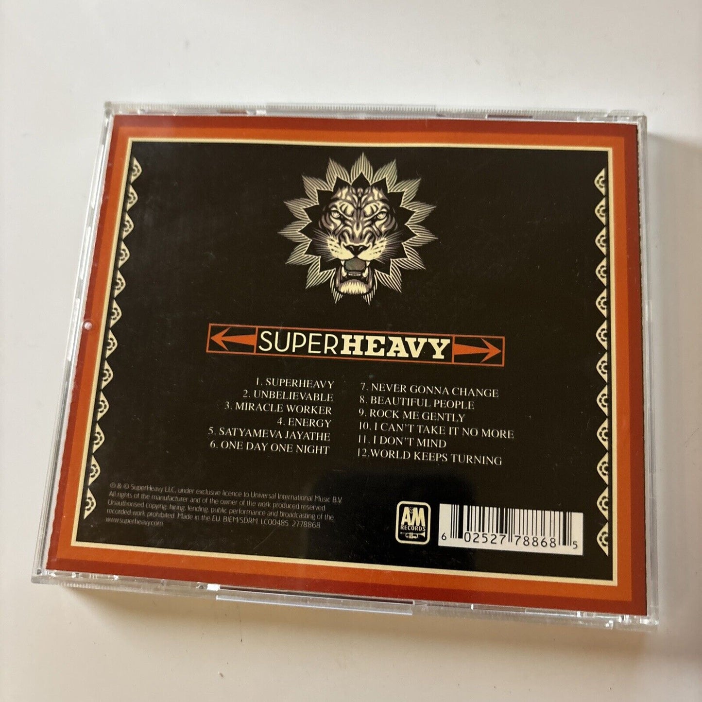 SuperHeavy by SuperHeavy (CD, 2011)