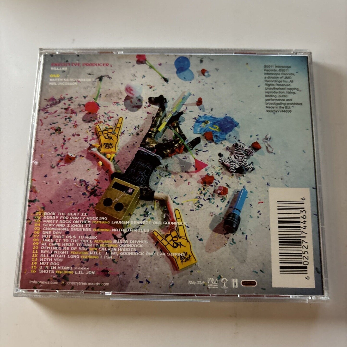 LMFAO - Sorry for Party Rocking (CD, 2011)