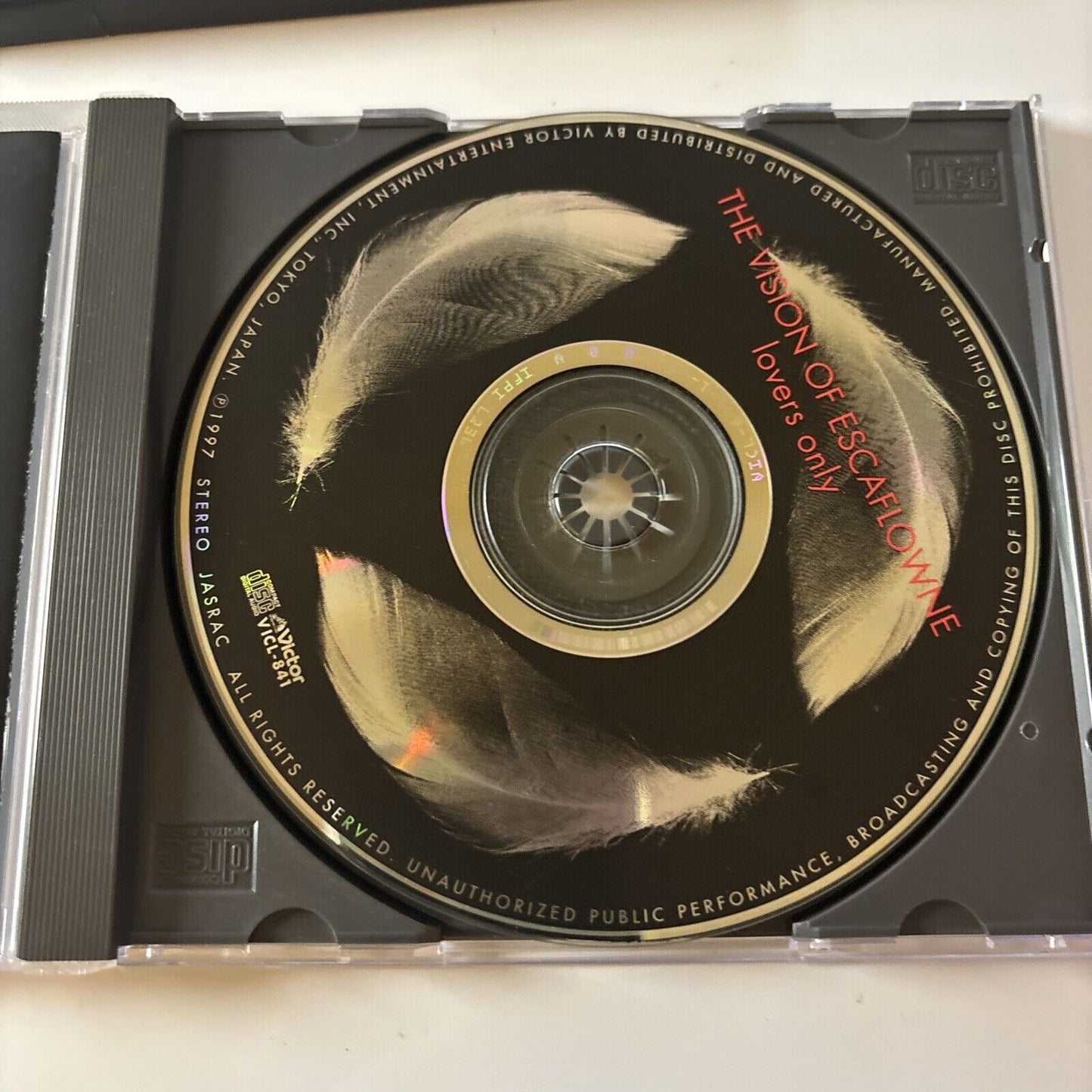 The Vision of Escaflowne - Lovers Only (CD, 1997) Obi Vicl-841