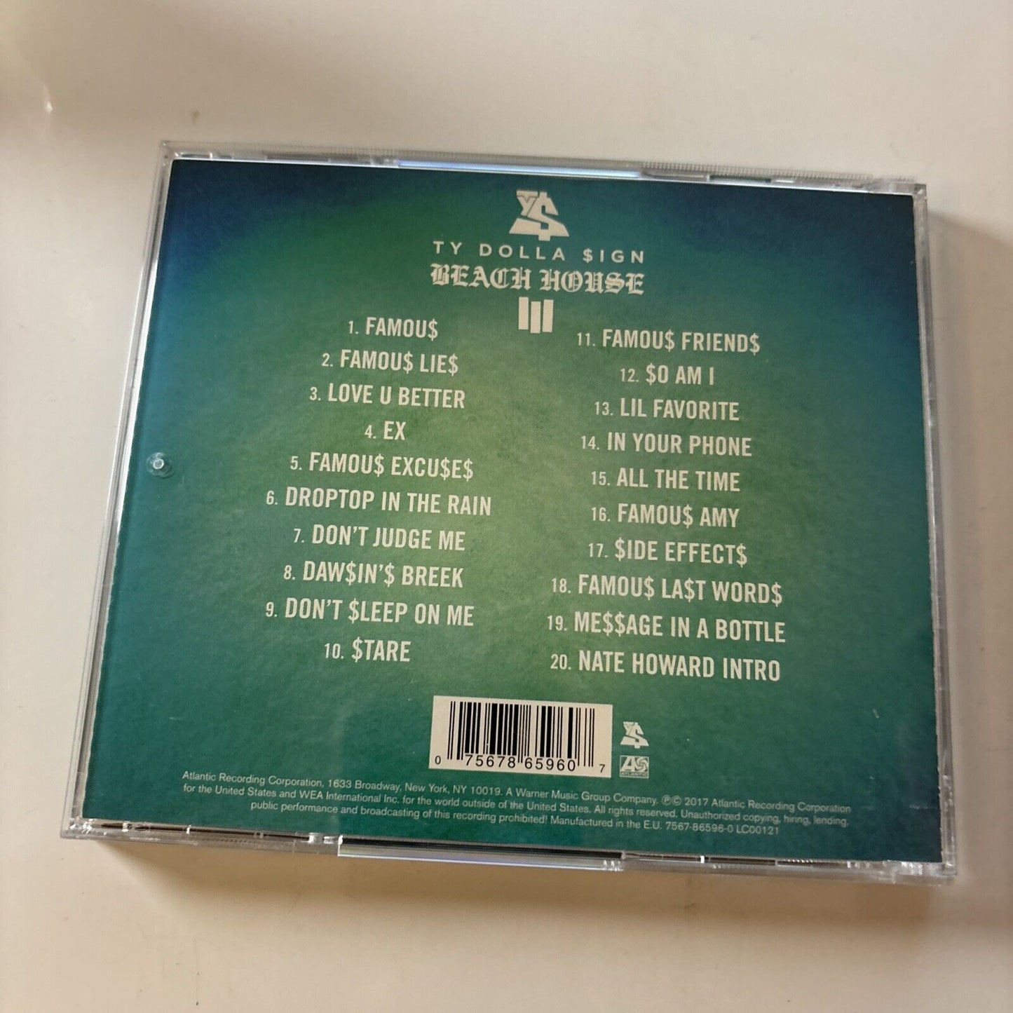 Ty Dolla $ign - Beach House III (CD, 2017)