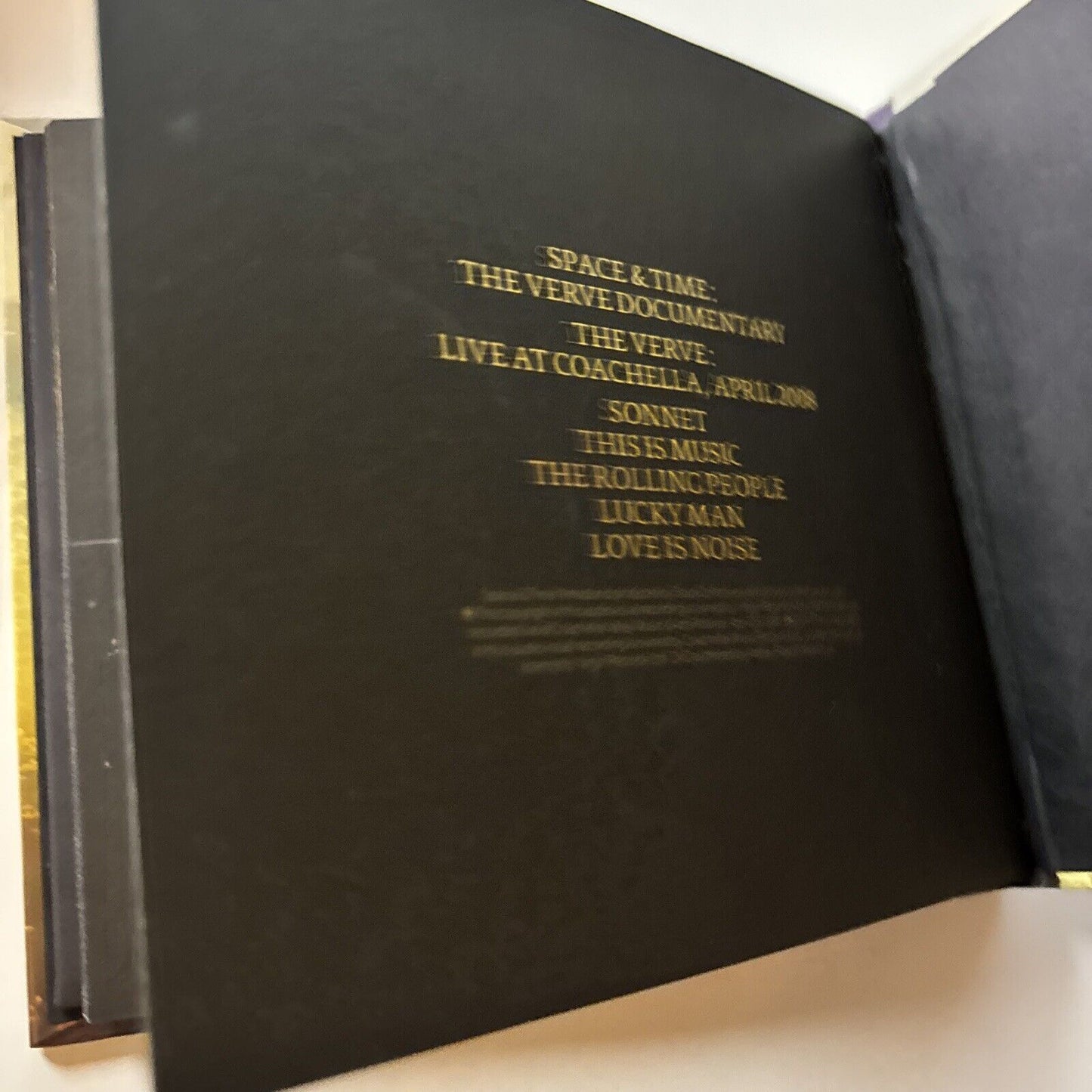 The Verve - Forth & Space & Time Verve Documentary (CD + DVD, 2008)