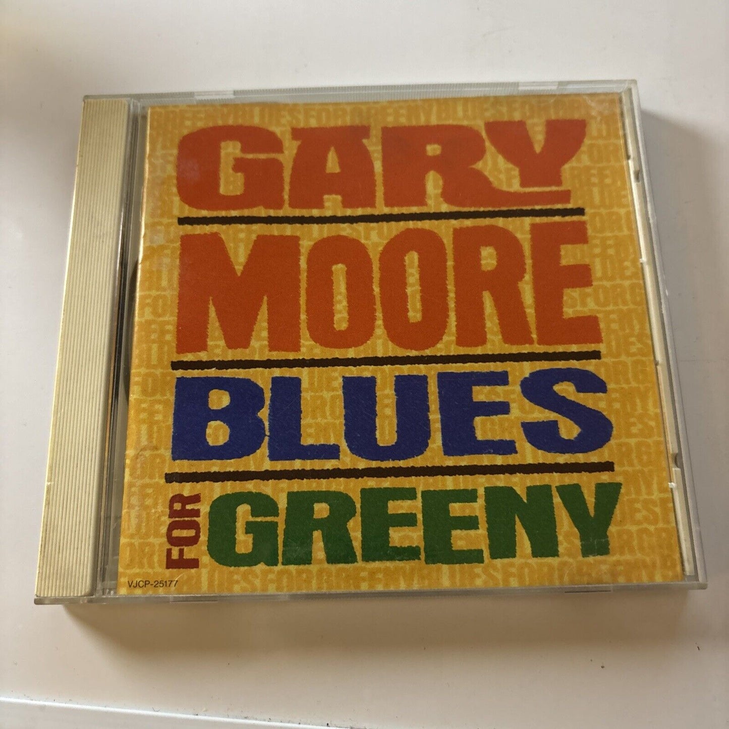 Gary Moore - Blues For Greeny (CD, 1995) Japan Vjcp-25177