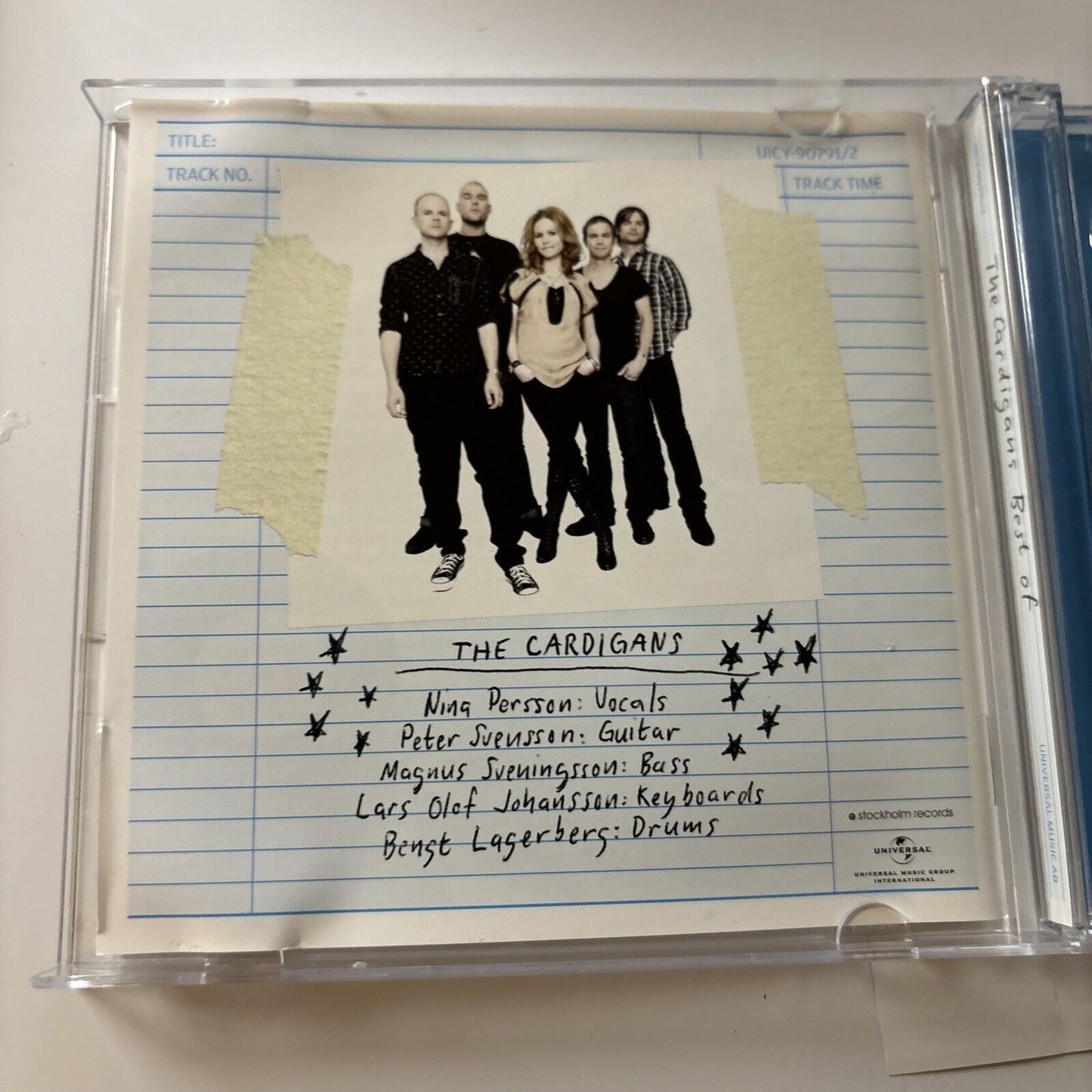 The Cardigans - The Best Of The Cardigans (CD, 2008, 2-Disc) Japan Uicy-90791/2