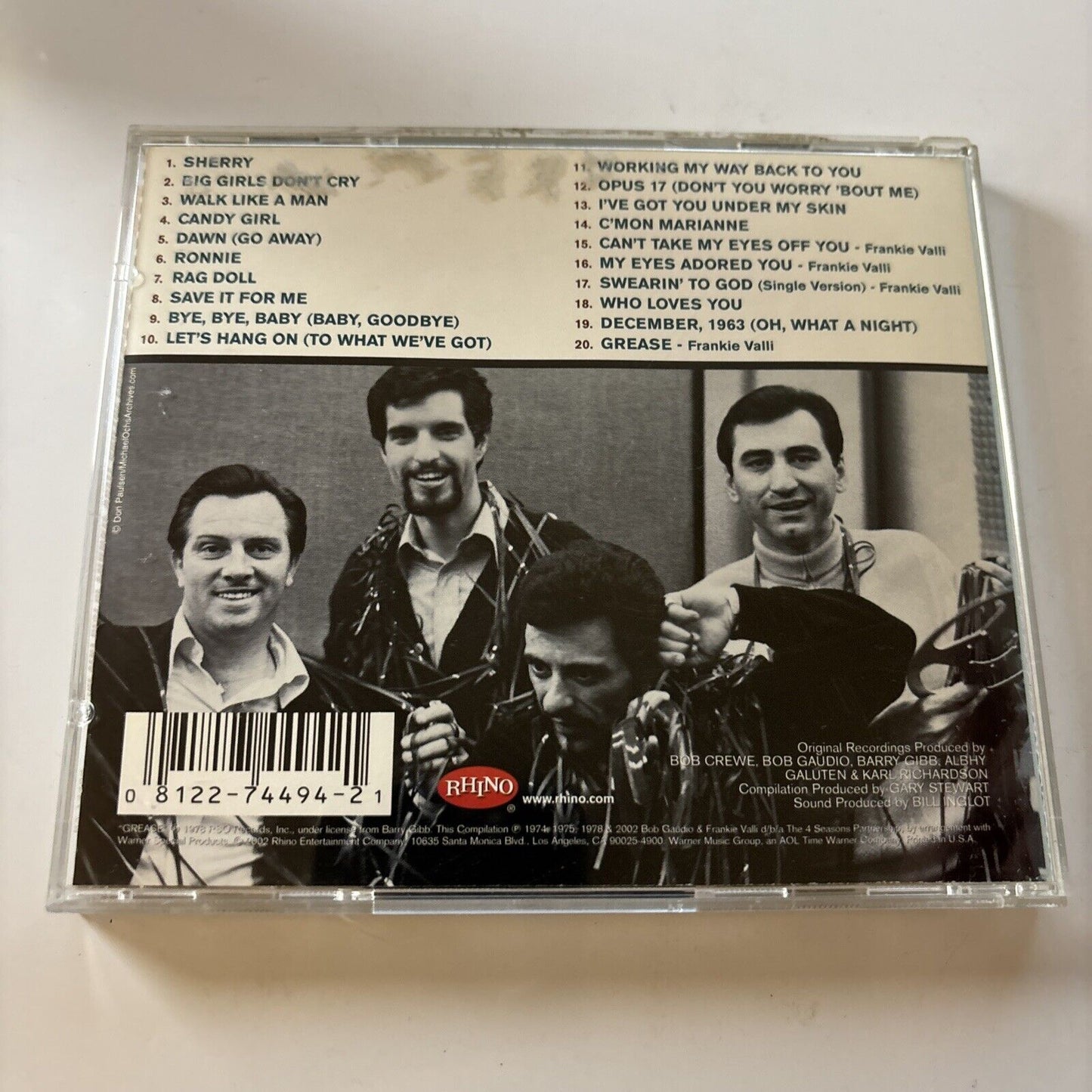 The Very Best of Frankie Valli & the Four Seasons (CD, 2002)