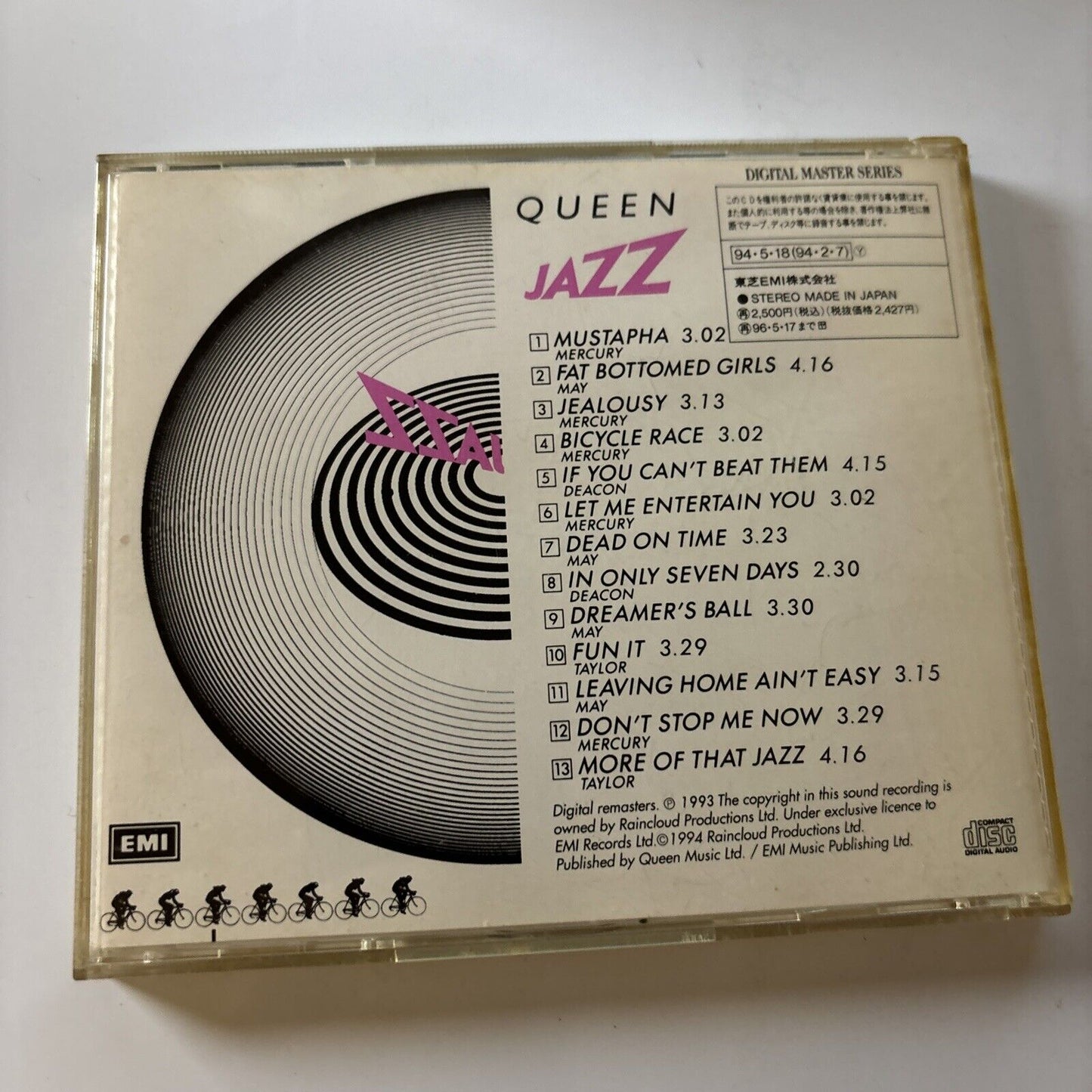 Queen - Jazz (CD, 1993) Japan Tocp-8277