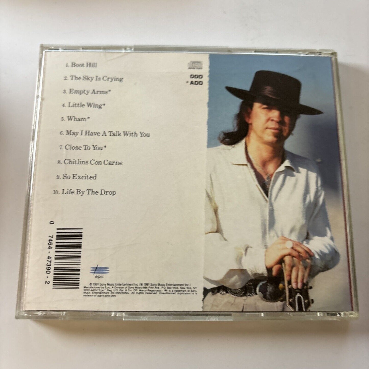 Stevie Ray Vaughan & Double Trouble - Sky Is Crying (CD, 1991) Ek-47390