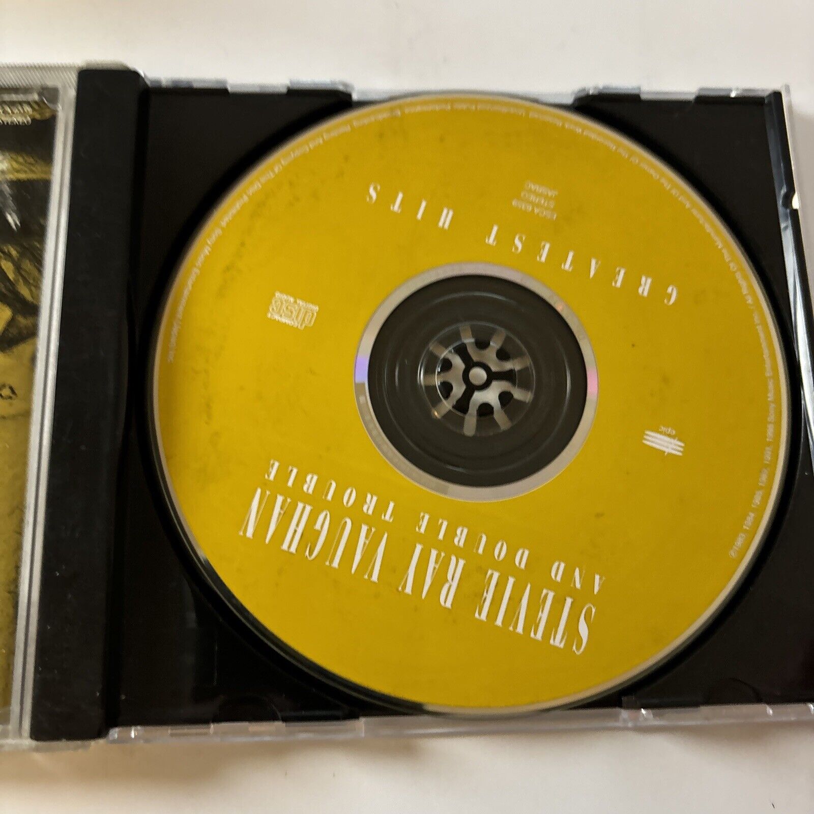Stevie Ray Vaughan And Double Trouble Greatest Hits CD 1995 Japan stevie-ray-vaughan-and-double-trouble-greatest-hits-cd-1995-japan