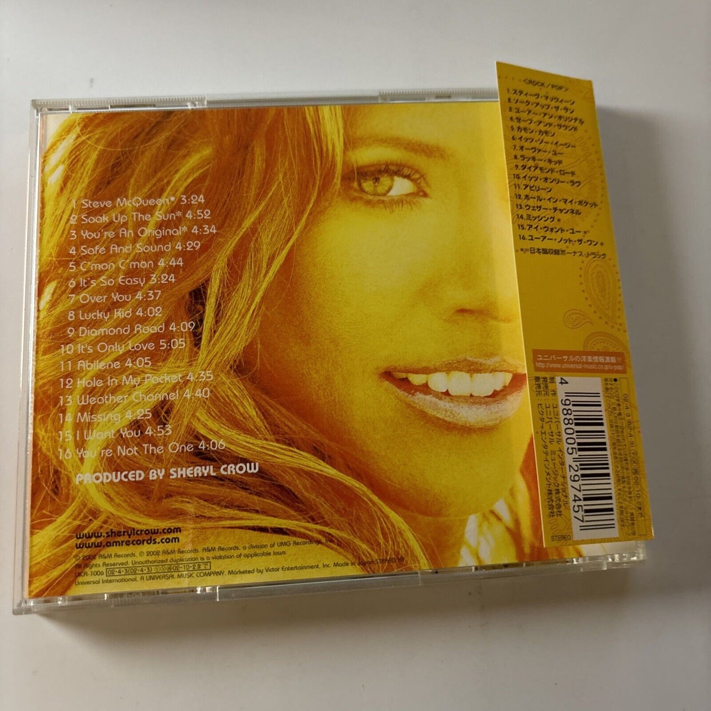 Sheryl Crow - C'mon, C'mon [Japan Bonus Tracks] (CD, 2002) Japan Obi Uica-1006