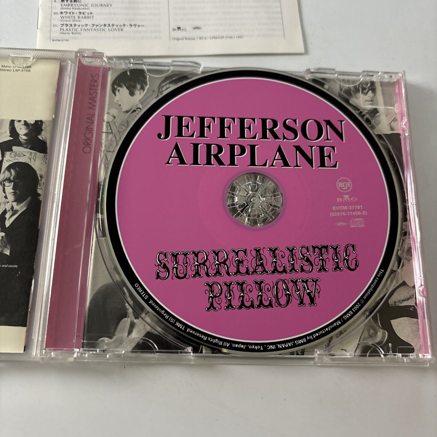 Jefferson Airplane - Surrealistic Pillow (CD, 2003) Japan Bvcm-37791