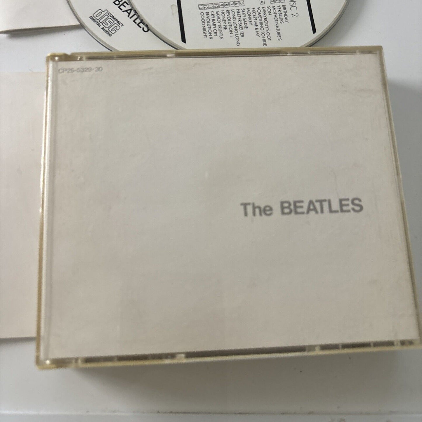 The Beatles by The Beatles (CD, 1988, 2-Disc) Japan Cp25-5329-30