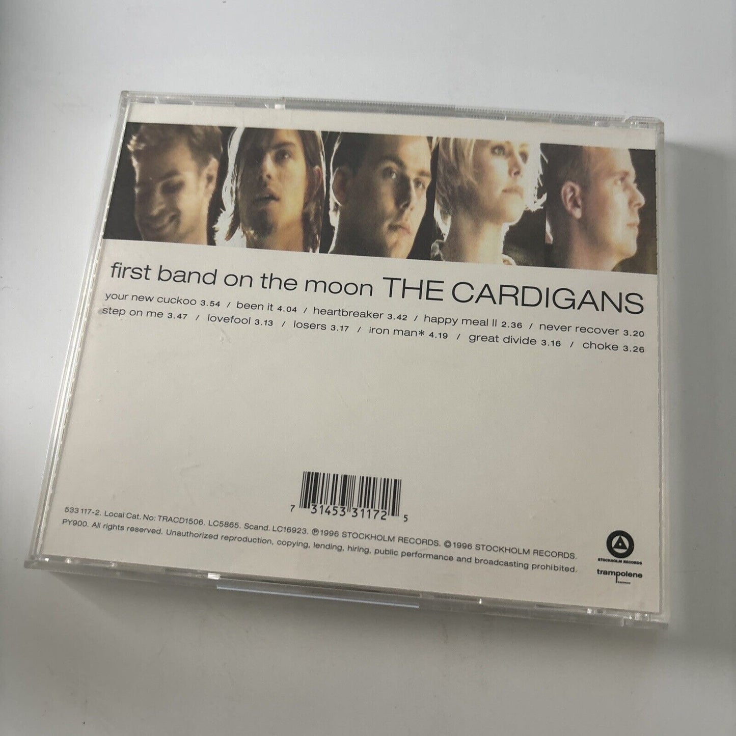 The Cardigans - First Band on the Moon  (CD, 1996)