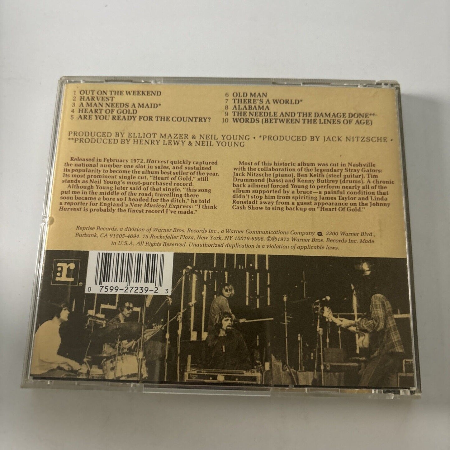 Neil Young - Harvest (CD, 1972)