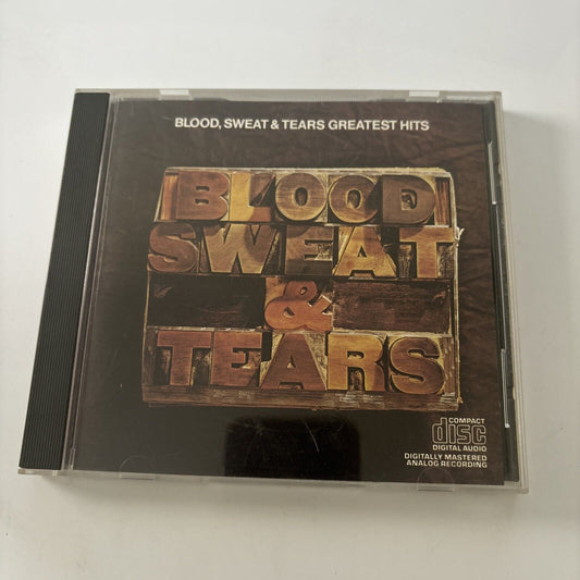 Blood, Sweat & Tears - Blood, Sweat & Tears' Greatest Hits (CD, 1990)
