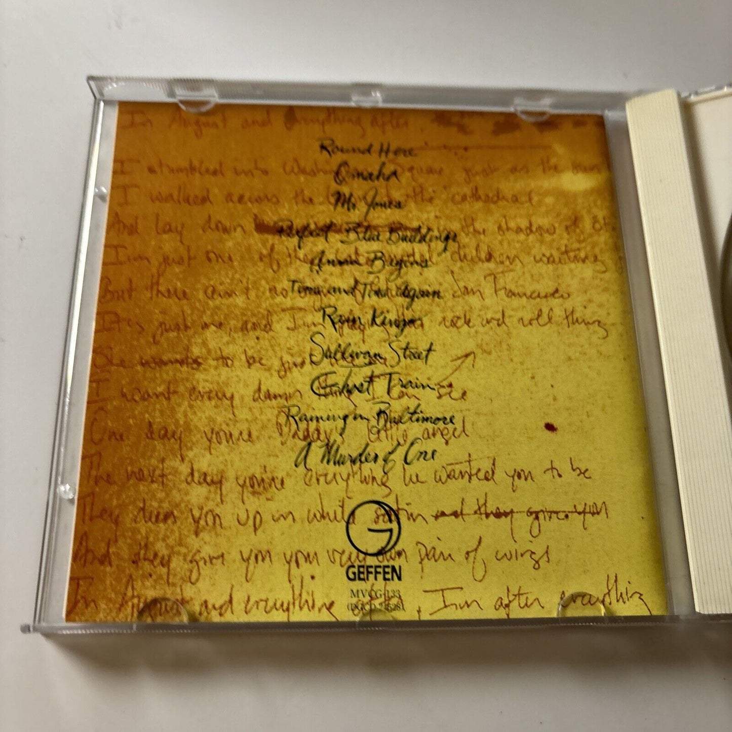 Counting Crows - August And Everything After (CD, 1993) Mvcg-133 Japan