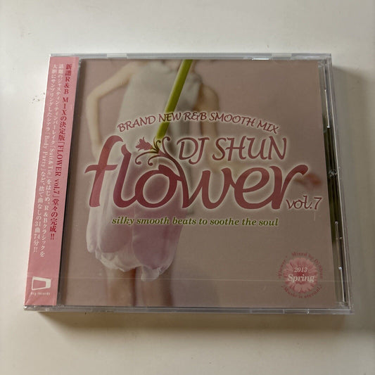 DJ Shun Flower Vol 7 - R&B Smooth Mix (CD) Obi Promo Dcgch-0027 *New Sealed*