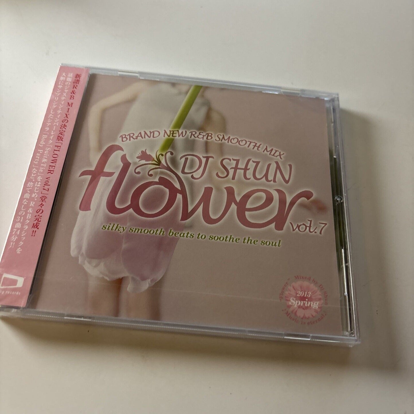 DJ Shun Flower Vol 7 - R&B Smooth Mix (CD) Obi Promo Dcgch-0027 *New Sealed*